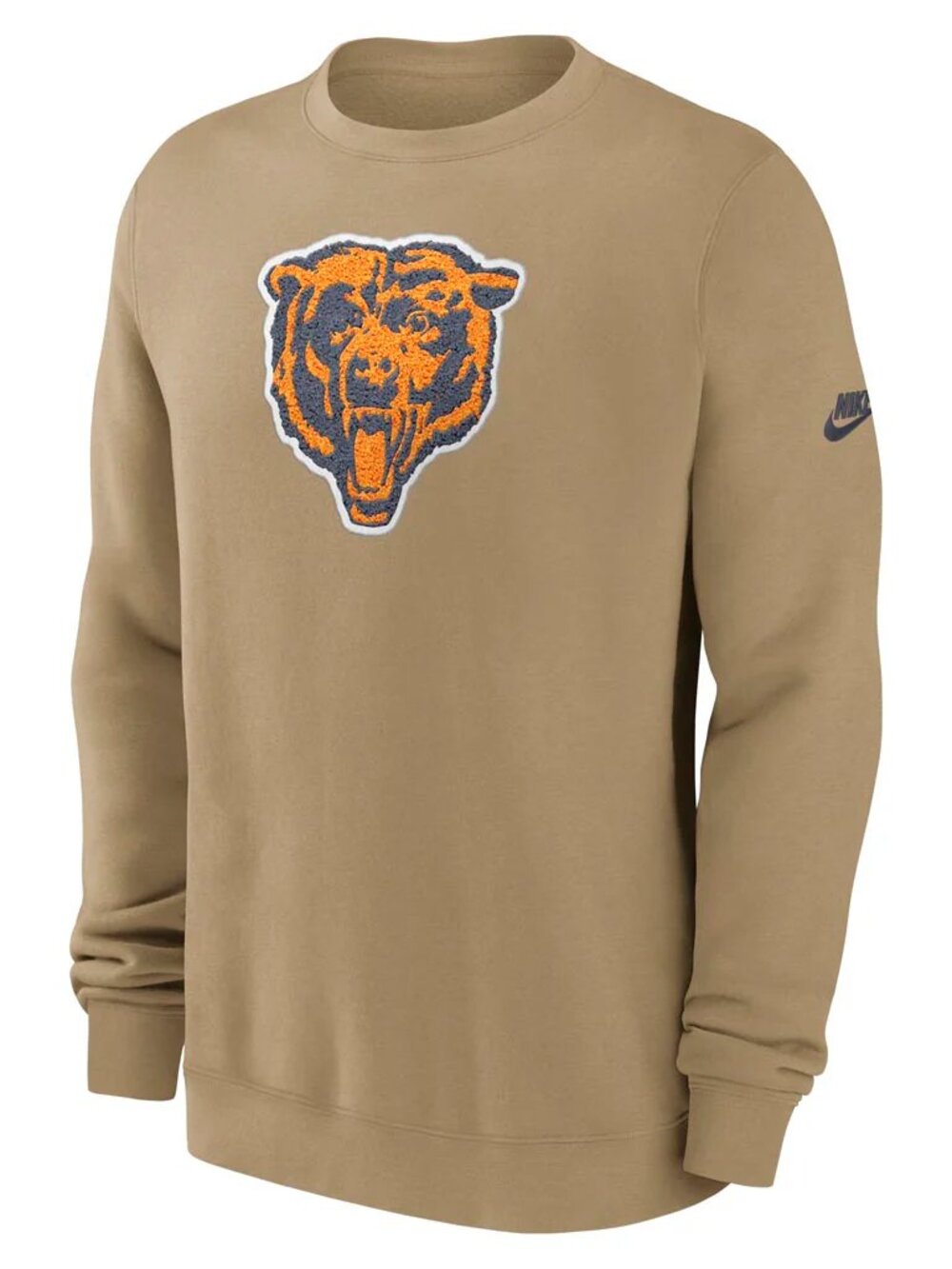 Nike Mens Chicago Bears Throwback Rewind Retro Club Sweatshirt 3XL XXXL NEW